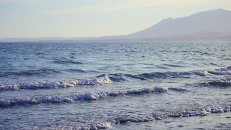 Mediterranean-Sea-ocean-waves-at-the-shore