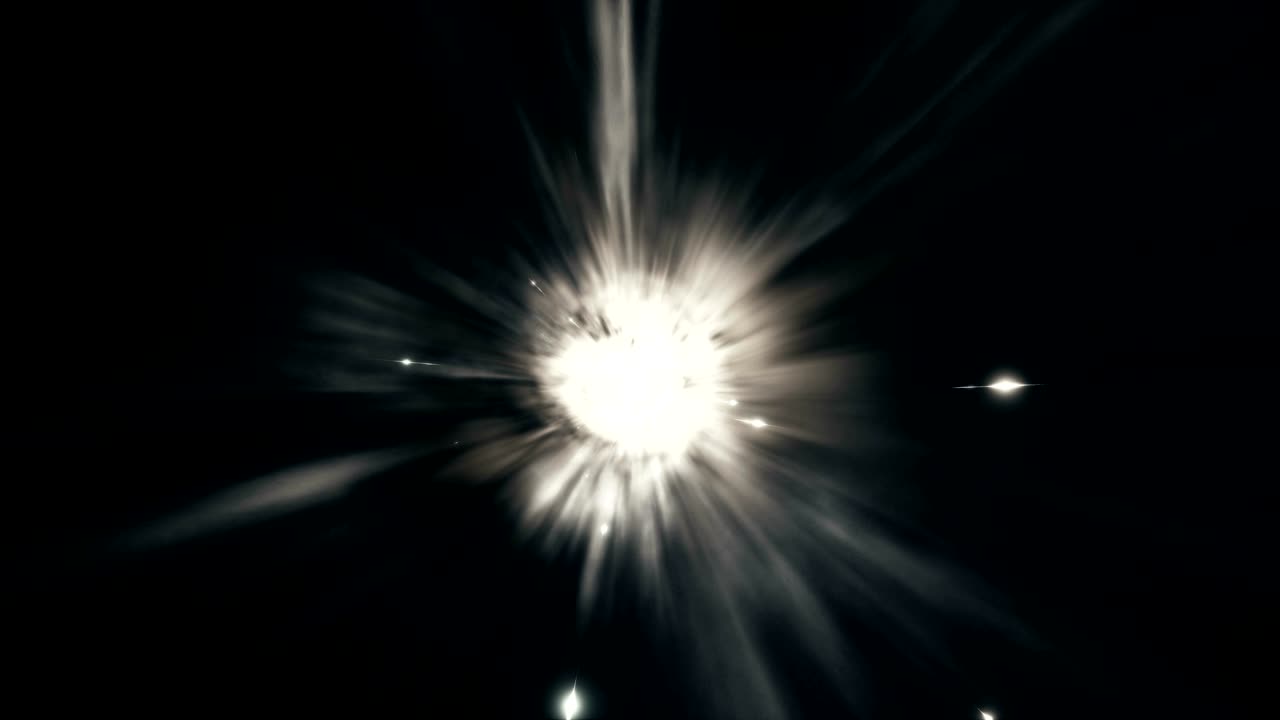 un bucle sin fisuras de viaje interestelar a través de un agujero de gusano azul lleno de estrellas brillantes. deformación abstracta en el túnel hiperespacial de ciencia ficción. animación 3d realista en bucle.