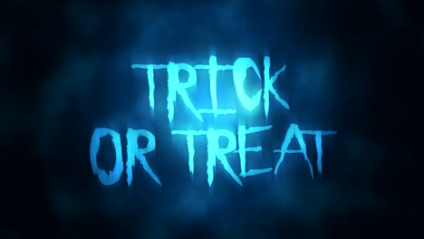 Trick-Or-Treat-with-blue-cloud-in-dark-space