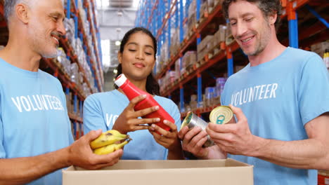 Warehouse-worker-doing-a-charitable-work-