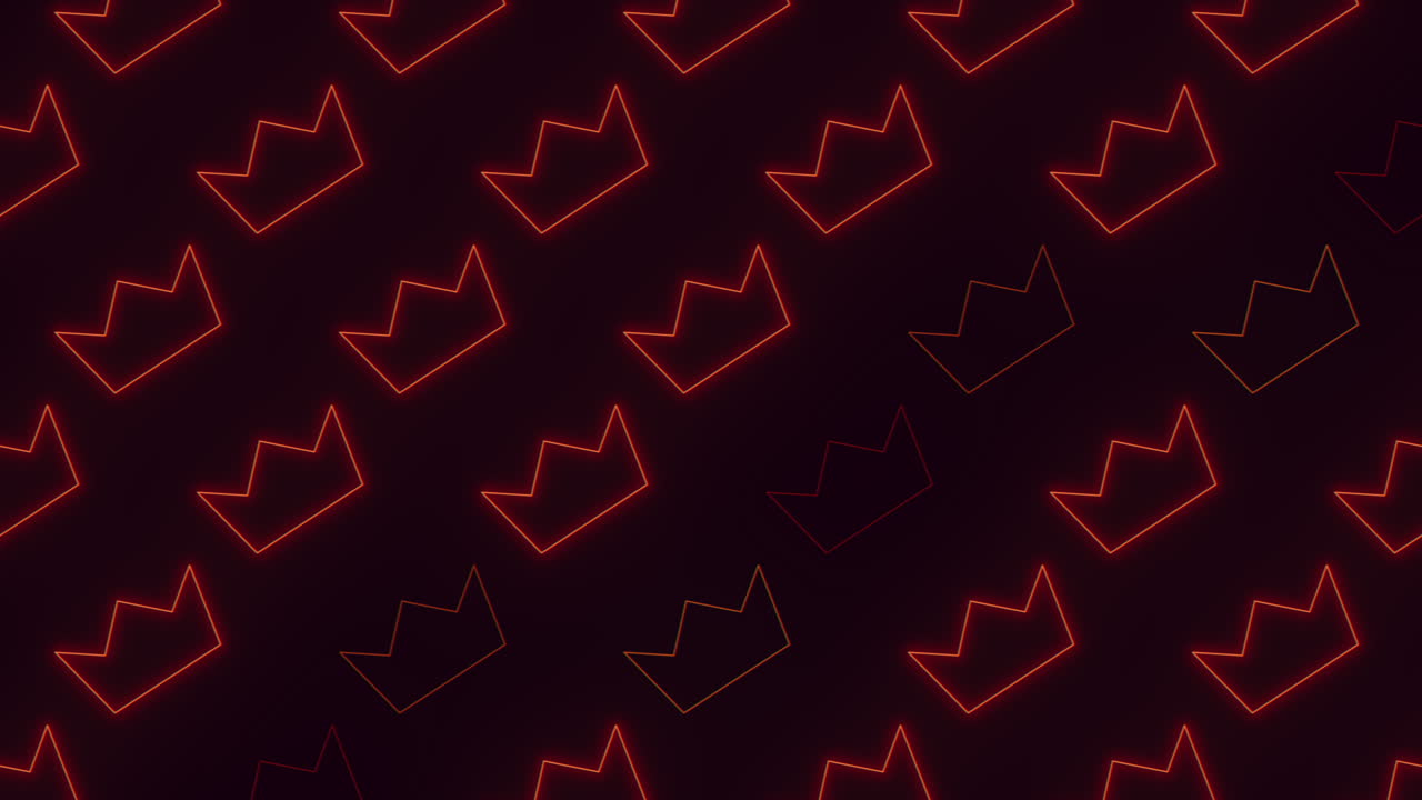 은 왕실 왕관 패턴 대담하고 역동적인 반복적인 디자인