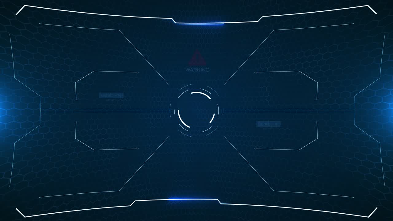 Futuristic hud video frame digital technology technology frame element viewfinder interference