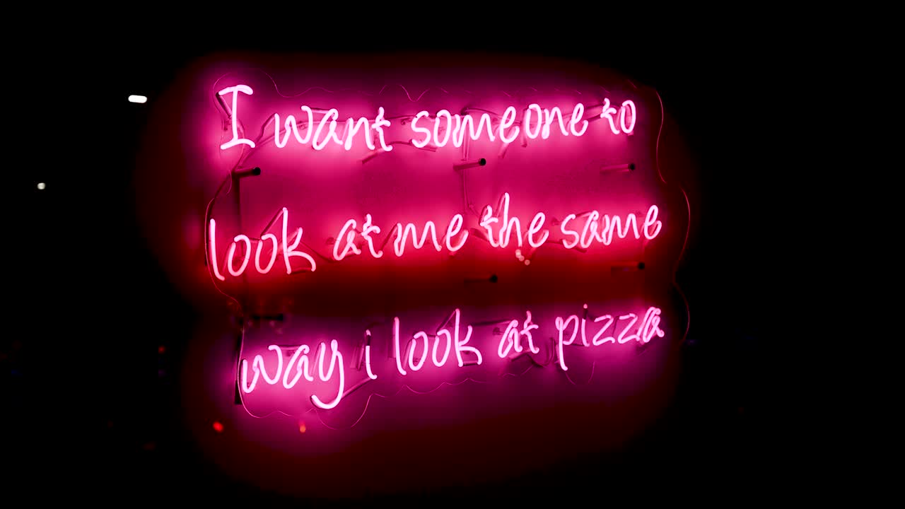 intensa publicidad de pizza, londres, reino unido