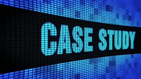 case study on led display