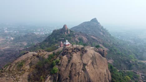 El-Templo-Está-Colocado-En-La-Colina,-Es-La-Colina-Jaichandi-En-Bengala-Occidental.