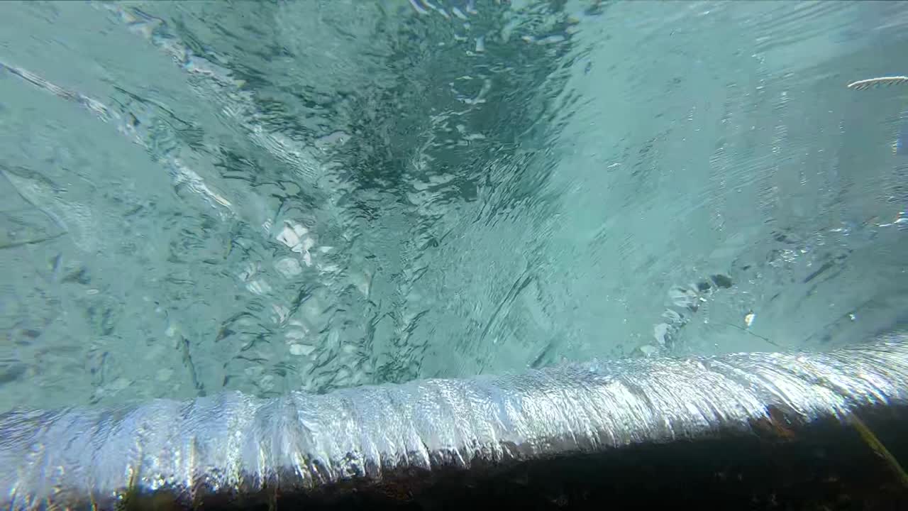 Waterfall series shot on a spring fed canal in western Texas. Series contains mostly slow motion scenes of a small waterfall including spectacular underwater footage with aquatic wildlife