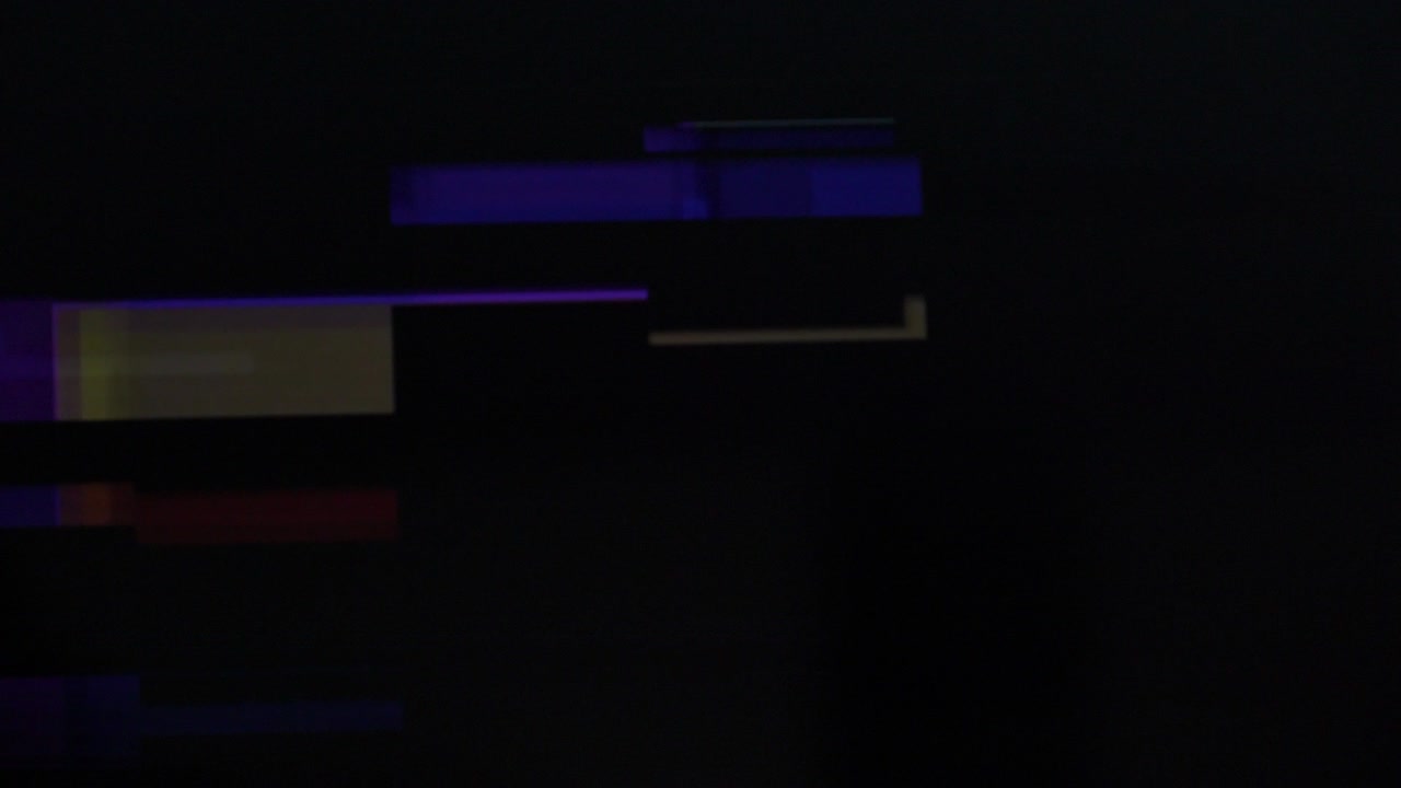 TV Noise with No Signal