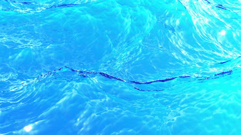 top view of the beautiful tropical beach. turquoise sea waves background with light reflections