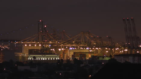 An-overview-of-San-Pedro-harbor-in-Los-Angeles-California-at-night-1