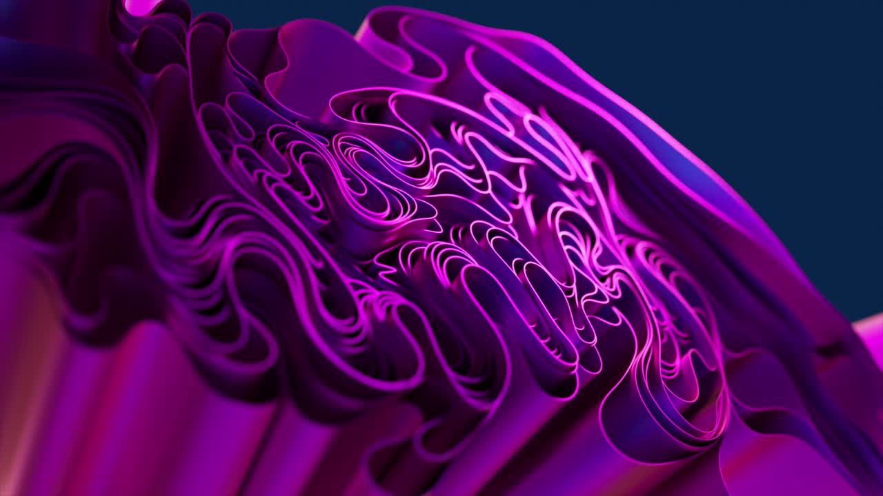 Abstract Purple Geometric Design