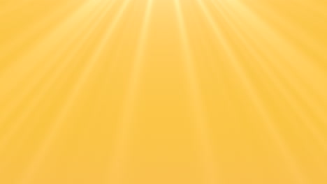 radiant sun beams illuminate vibrant yellow background