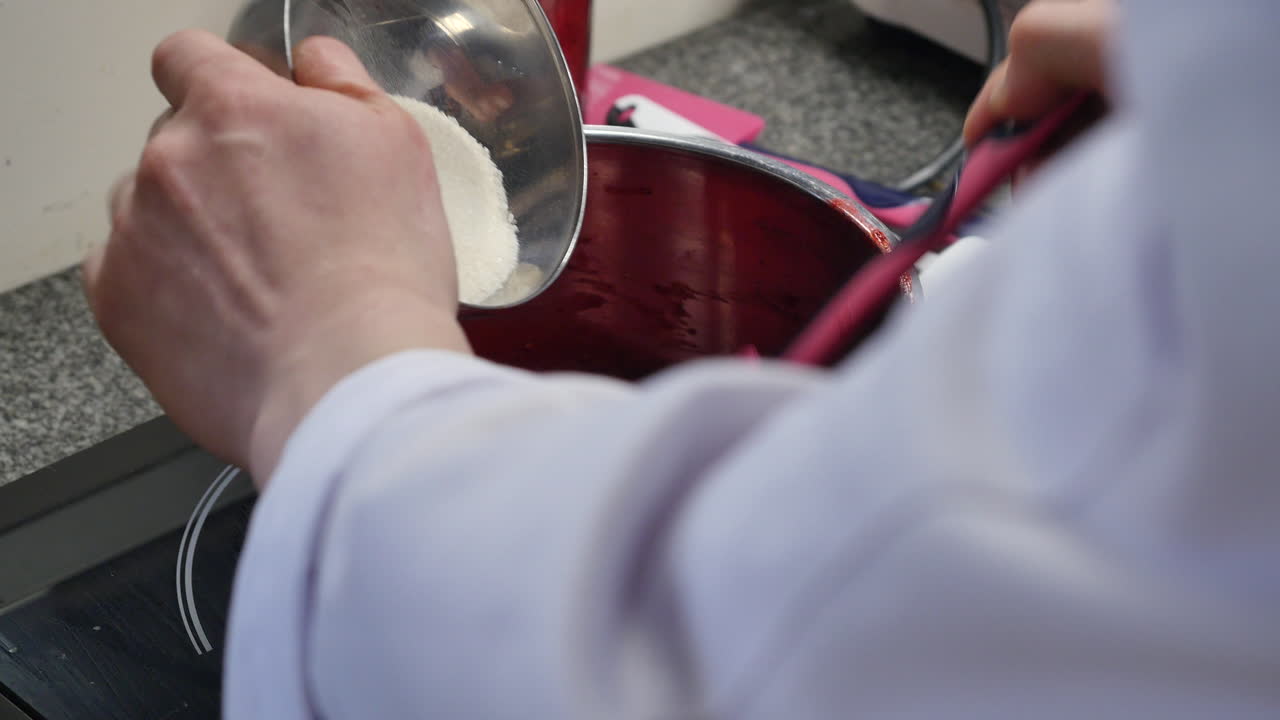 hacer mermelada de frambuesa