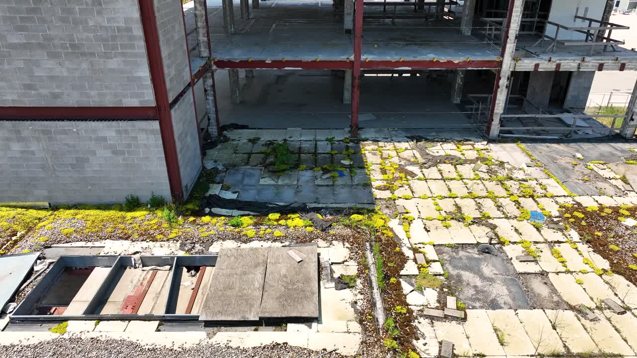 el techo de la sección del primer piso