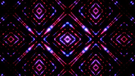 brillo - bucle de fondo de video caleidoscópico pulsante