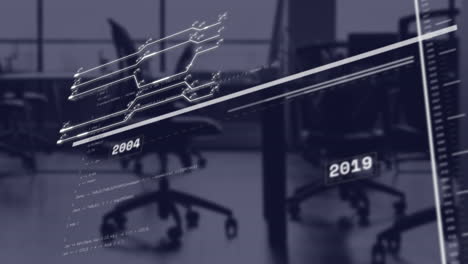 Animación-De-Procesamiento-De-Datos-Y-Diagramas-Sobre-Office.