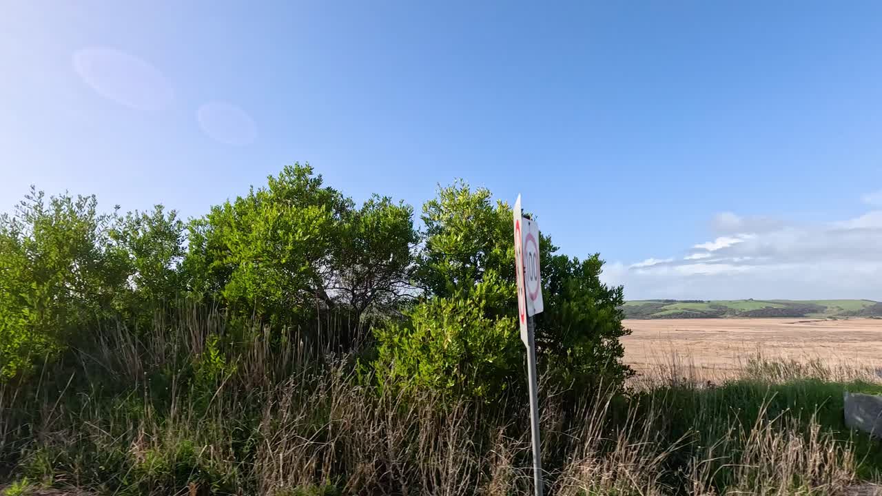 아름다운 풍경과 오스트레일리아의 해안 풍경