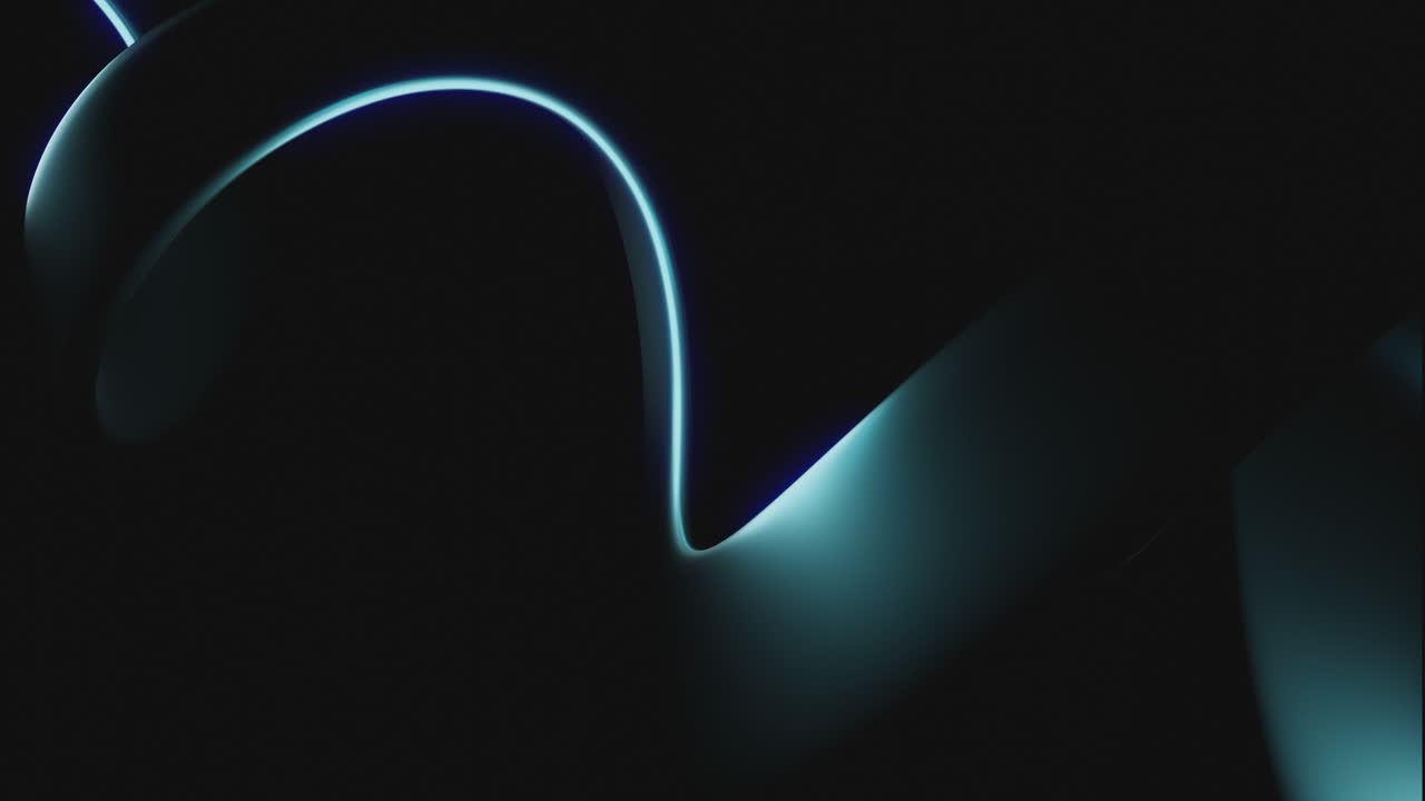 Abstract Blue Spiral Design