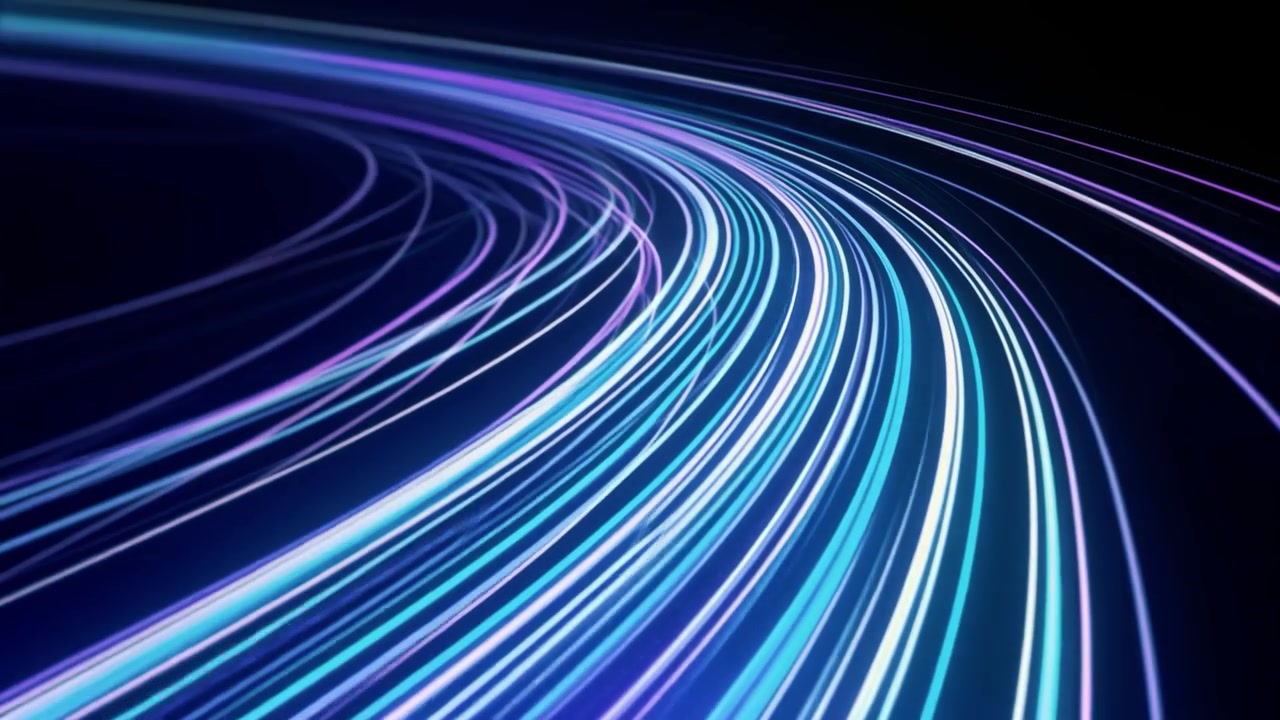 Dynamiske Abstrakte Lysspor, der Repræsenterer Dataflow