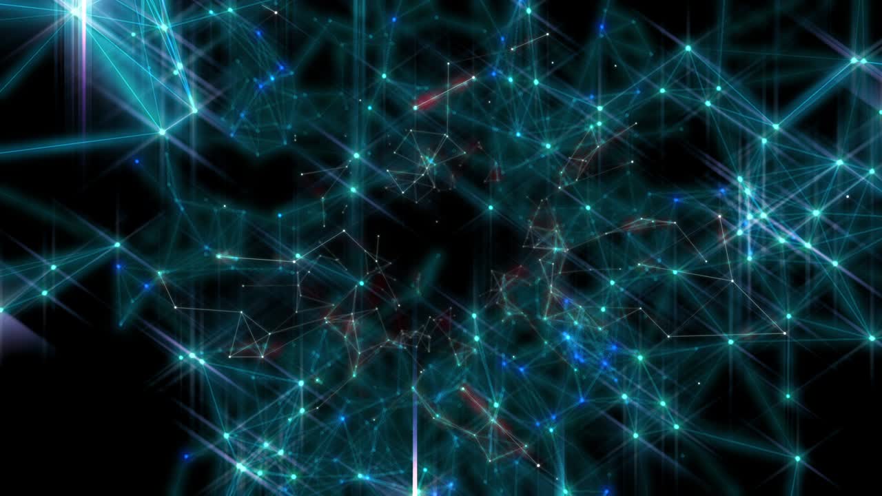 Blue Technology Abstract Background