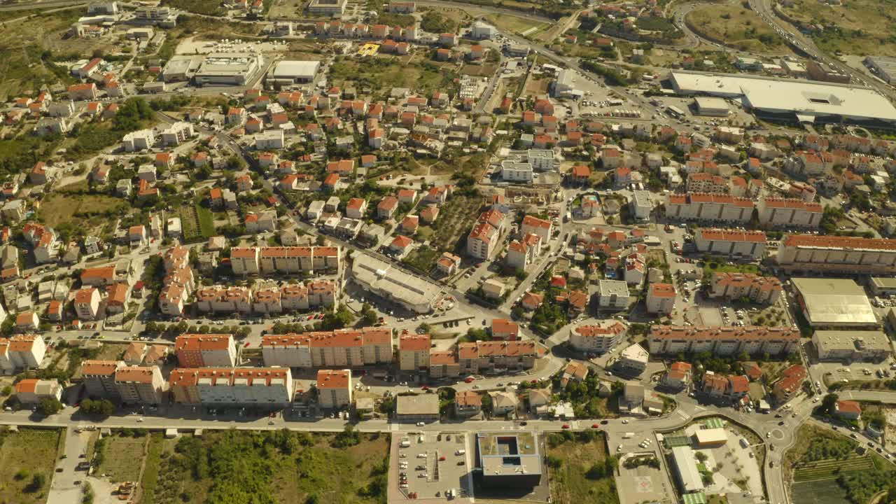 una hermosa vista de la ciudad desde una altura