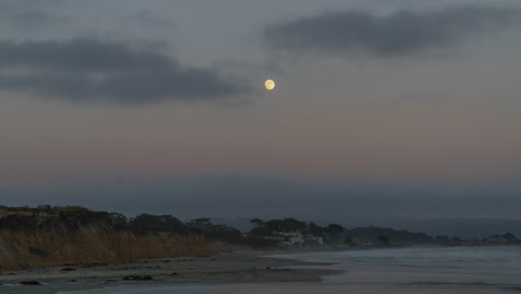 time lapse: moonrise at el granada 2