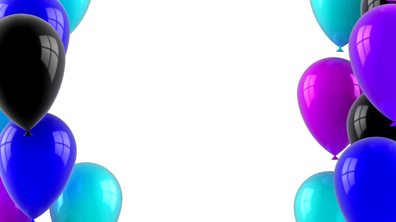 globos de aire que vuelan hacia arriba