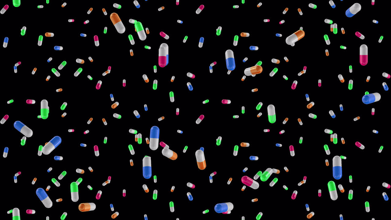 la pastilla de la cápsula de la pastilla del bucle de la baldosa que cae con el alfa