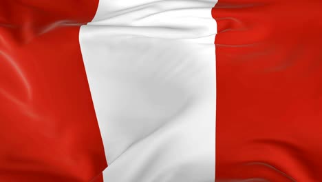 agitando una bandera en bucle como fondo perú