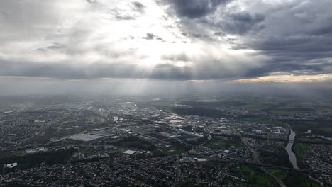 overhead, le mans emerges as a mosaic of heritage, commerce, and the famous 24-h