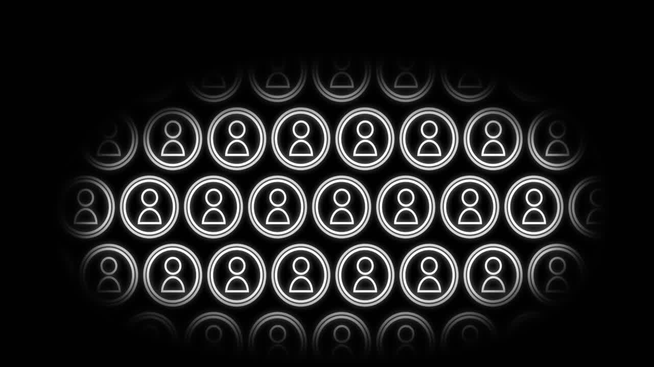 iconos vectoriales de personas 4k