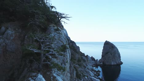 coastal mountain scenery