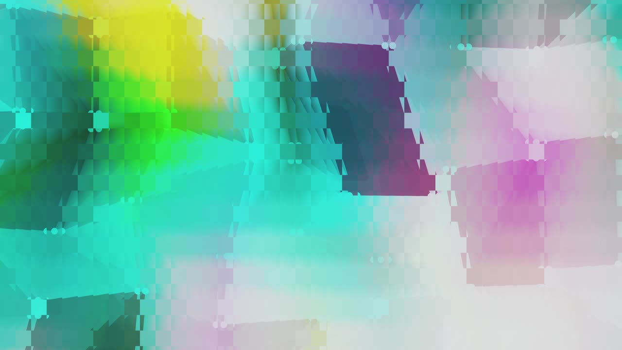 움직이는 칼레이도스코프: 4k 모션 그래픽