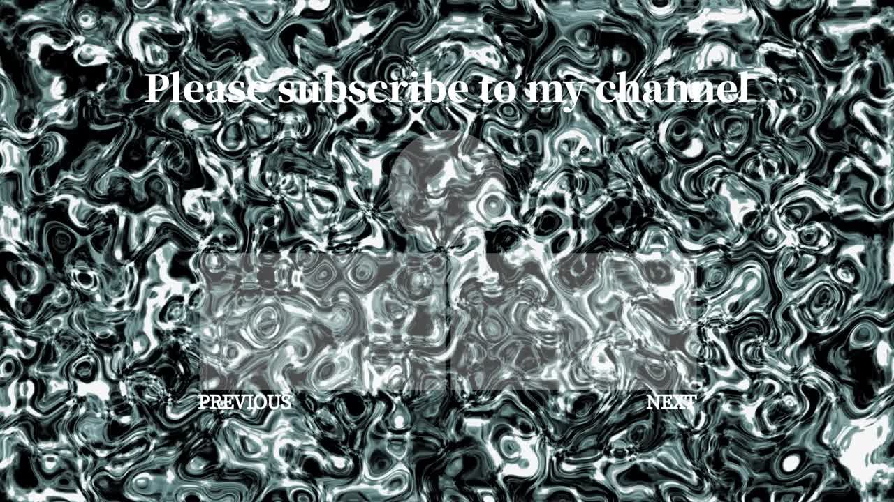 el metal líquido se mueve tarjeta final pantalla final gráficos de movimiento