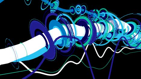 animación de los discos geométricos