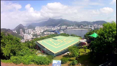 rio de janeiro,sugarloaf mountain,helicopter flight