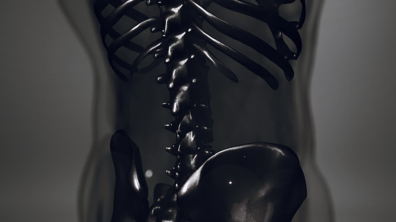 인간 골격 의 해부학 일러스트