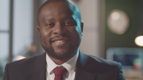 smiling businessman portrait