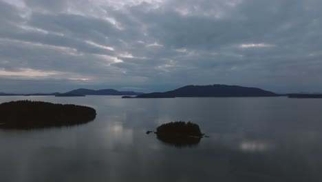 Amplia-Vista-Aérea-De-La-Bahía-De-Bellingham-En-El-Estado-De-Washington