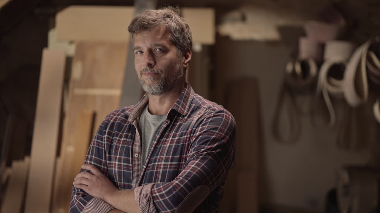 Portrait of a Craftsman in His Workshop