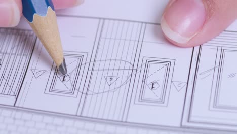 an artist meticulously sketches architectural designs showcasing creativity detail and precision