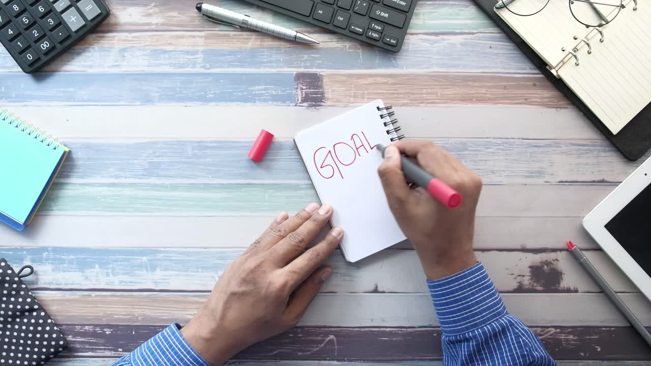 목표 설정: 성공을 위한 계획