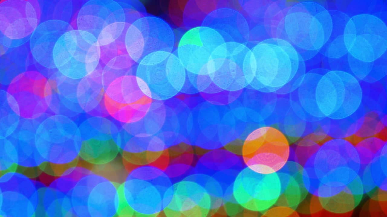 추상적인 빛 보케 배경