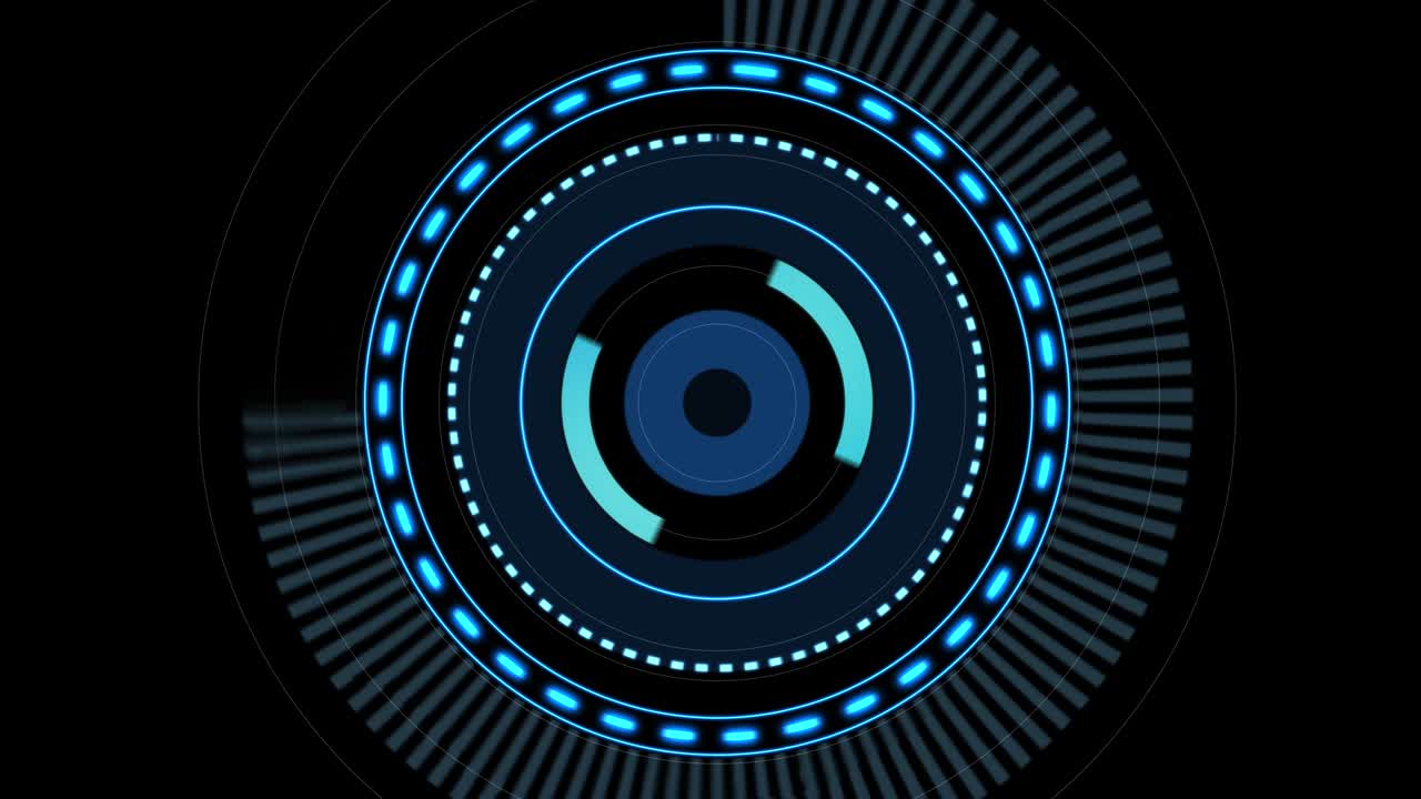 Hud circle background