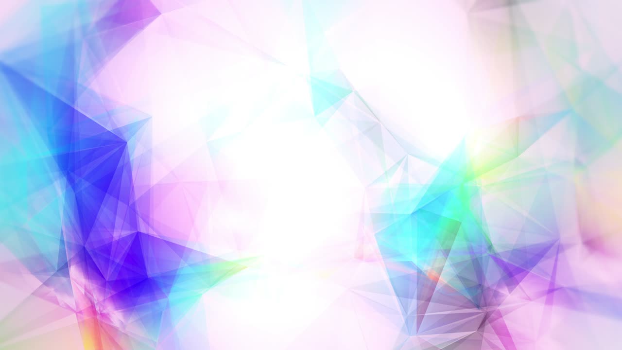 animación abstracta de formas modernas bucle de color