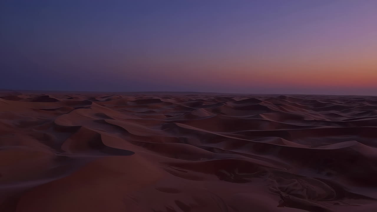 Desert Sunset Panorama