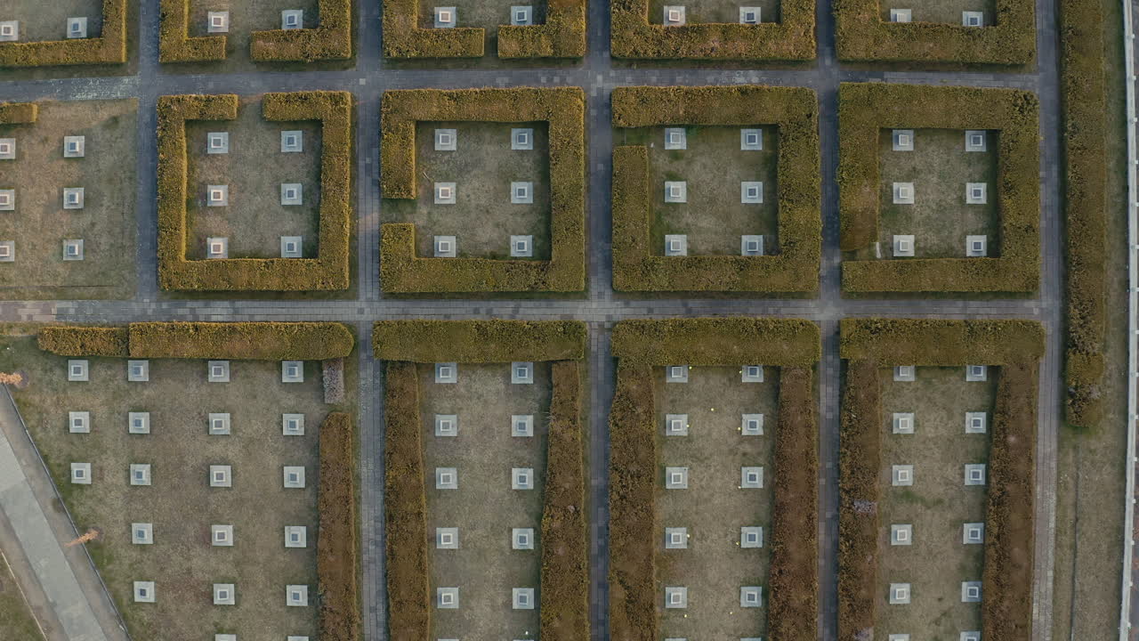 Formal Garden Aerial View