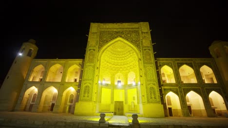 Bukhara old city night time Mosque Poi Kalyan near Minaret Uzbekistan Silk road, Night time lights 9