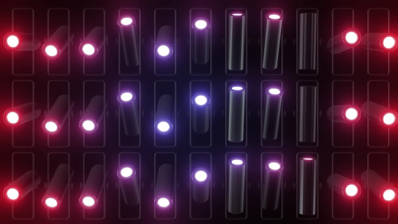 Abstract Geometric Lighting Pattern