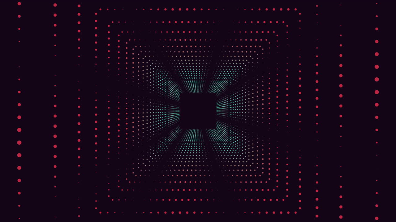 Captivating 3d circle grid pattern on black background