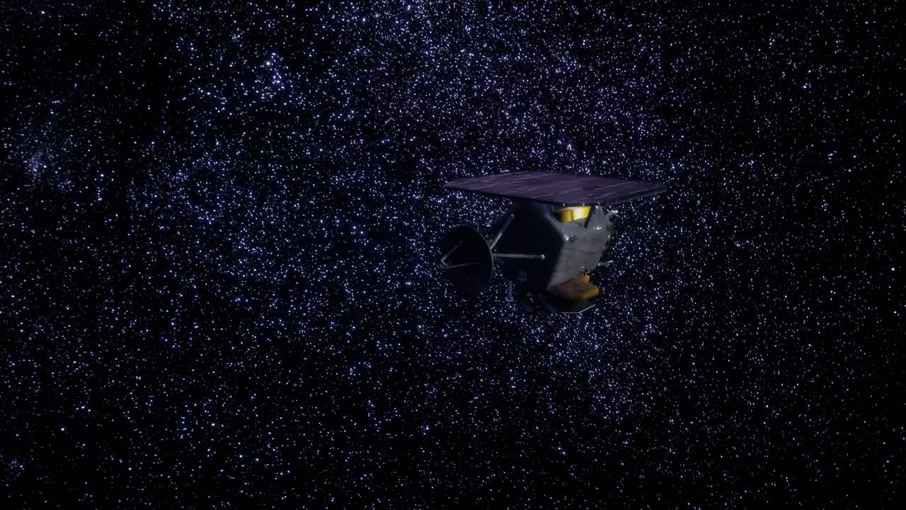 the space probe Deep Impact mission